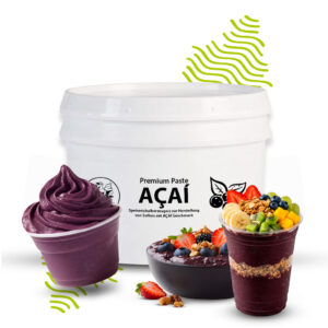 Premium Püree AÇAÍ für Softeis, Speiseeis und Bowls